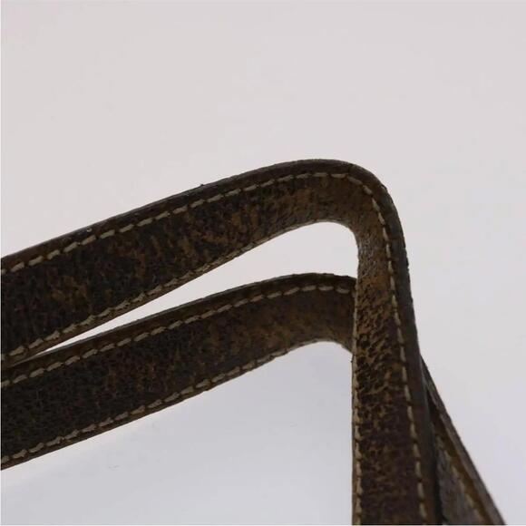 Gucci GG Web Charmy Tote Brown (GGXX065) - Picture 6 of 9